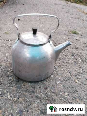 Чайник армейский литой, алюминиевый Ахтубинск - изображение 1