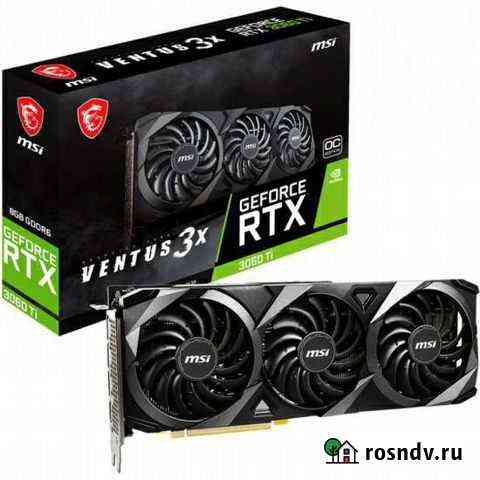 Видеокарта MSI GeForce RTX 3060 Ti LHR 8192Mb vent Краснодар