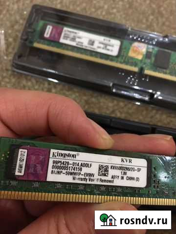 Оперативная память ddr2 kingston 2 gb Нижний Новгород - изображение 1