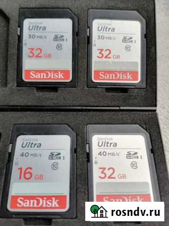 Карта памяти sdhc Sandisk 32GB Балашиха - изображение 1