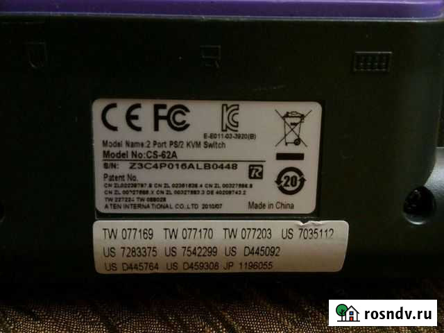 KVM переключатель aten CS62A Уфа - изображение 1