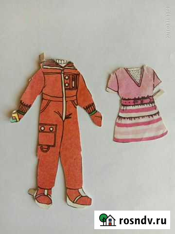 Бумажная кукла СССР Пермь - изображение 1