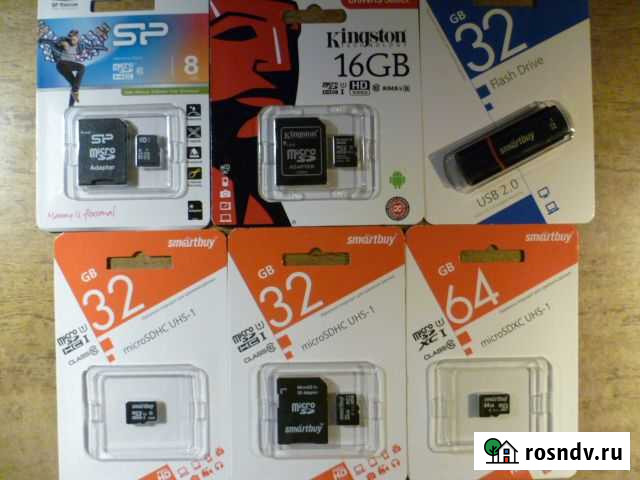 Карты памяти Сlass 10 Чистополь - изображение 1