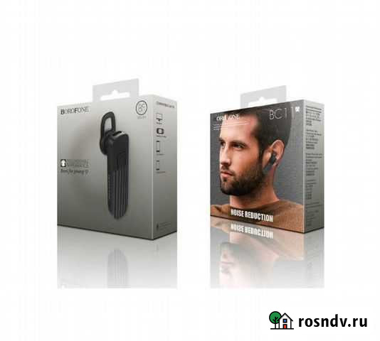 Беспроводная гарнитура Borofone BC11 (черный) Сызрань - изображение 1