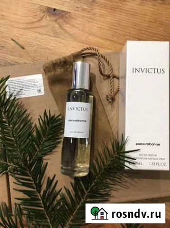 Paco rabanne invictus 40 мл. Пако Рабан инвиктус 4 Ставрополь - изображение 1