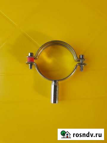 Хомуты нержавеющие трубные усиленные Крымск - изображение 1