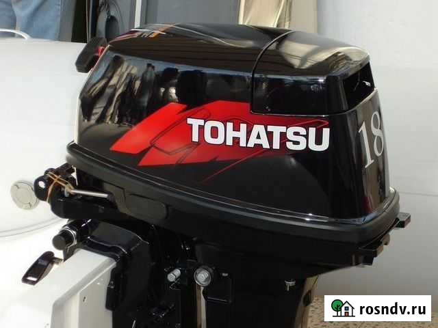 Лодочный мотор Tohatsu 18 л.с бу Благовещенск - изображение 1