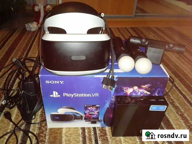 Sony playstation VR набор с мувами + камера + игра Екатеринбург - изображение 1