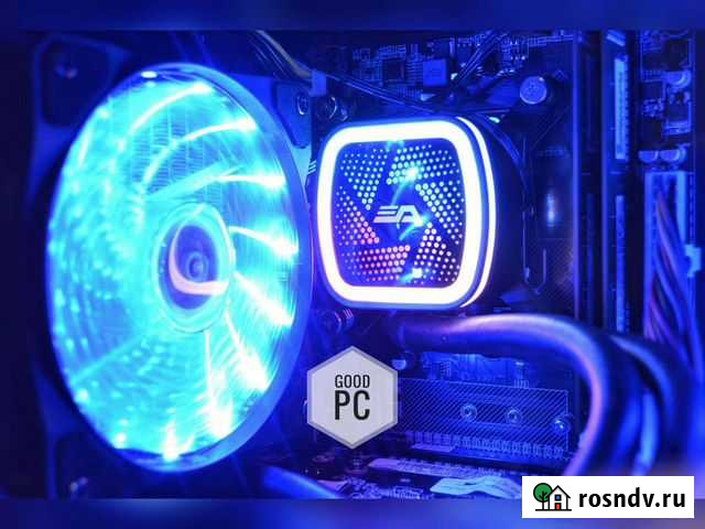 Игровой пк/системный блок с водяным охлаждением Славянск-на-Кубани - изображение 1