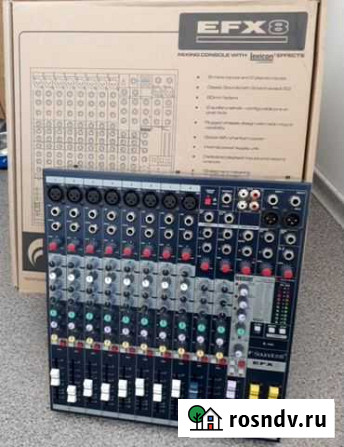 Soundcraft efx8 original 100 с обработкой звука Барнаул - изображение 1