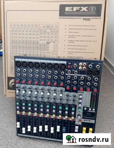 Soundcraft efx8 original 100 с обработкой звука Барнаул - изображение 1