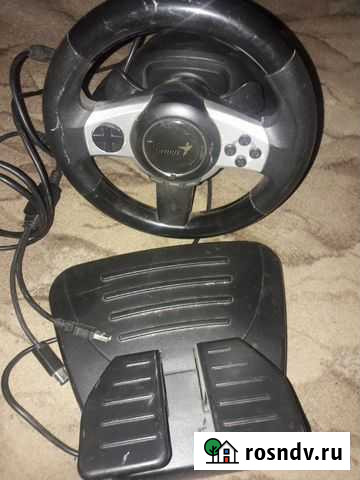 Игровой руль и педали Павловский Посад - изображение 1