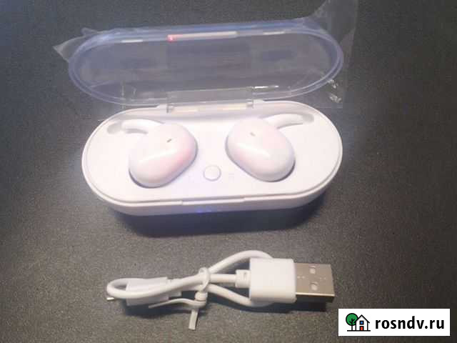 Беспроводные наушники новые белые Улан-Удэ - изображение 1