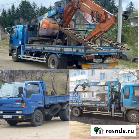 Услуги манипулятора, грузовик, экскаватор Свободный - изображение 1