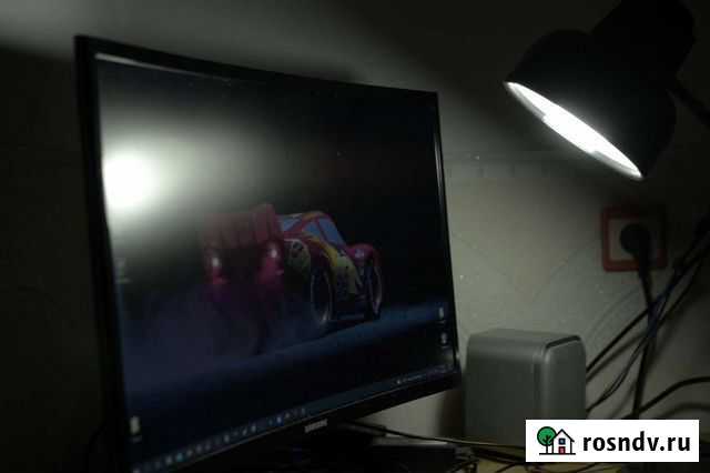 Монитор Samsung C24F396FHI 23.5, черный Владимир - изображение 1