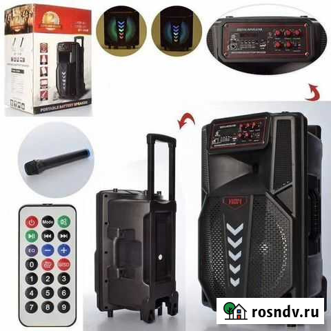 Портативная колонка Караоке Мощная LT-1205 Воронеж - изображение 1