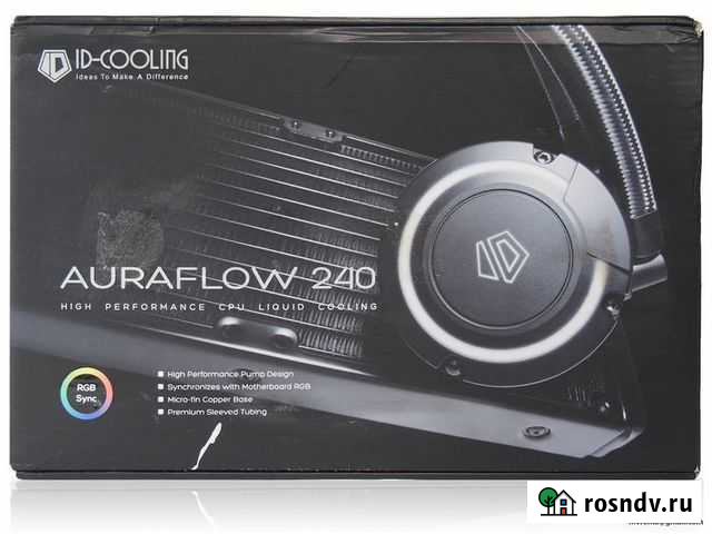 Водяное Охлаждение ID-CPU-Cooling Auraflow 240 Грозный - изображение 1