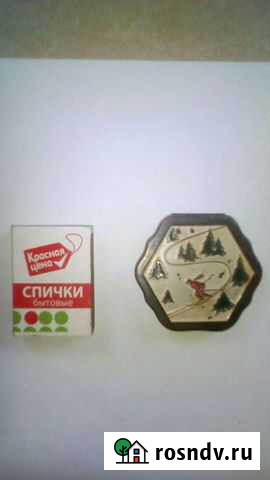 Пудреница винтажная СССР Миасс - изображение 1