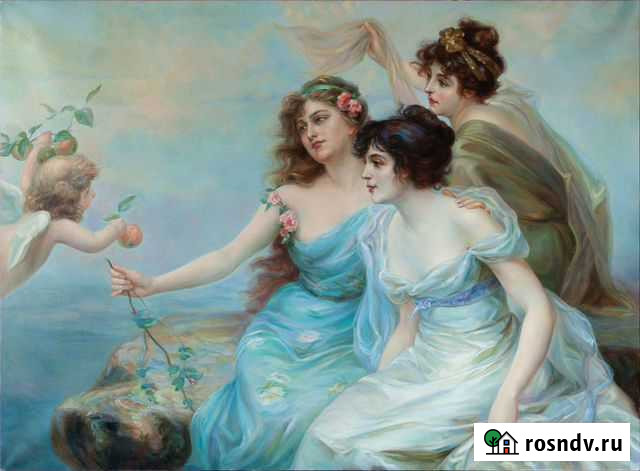 Продаётся картина маслом на холсте Тюмень - изображение 1