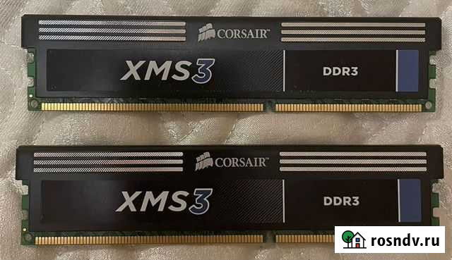 Оперативная память DDR-3 16гб corsair 1600 Мгц Псков - изображение 1