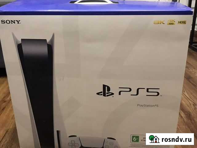 Sony Playstation 5 с дисководом 2 джойстика Абакан - изображение 1