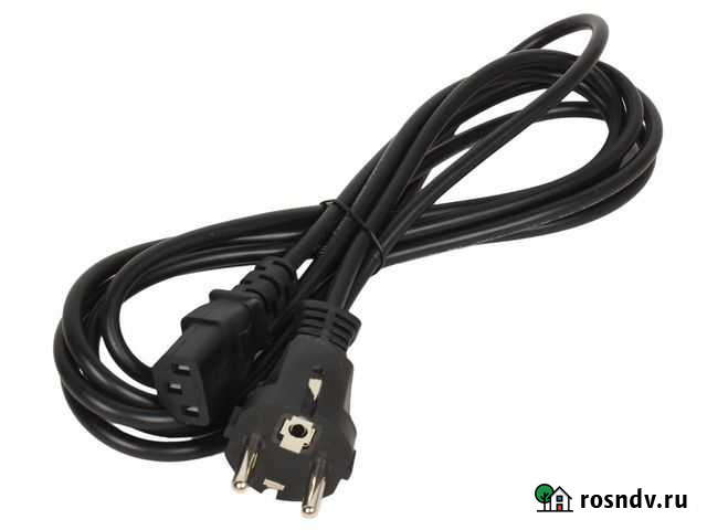 Кабель питания - Евровилка. Новый Краснодар - изображение 1