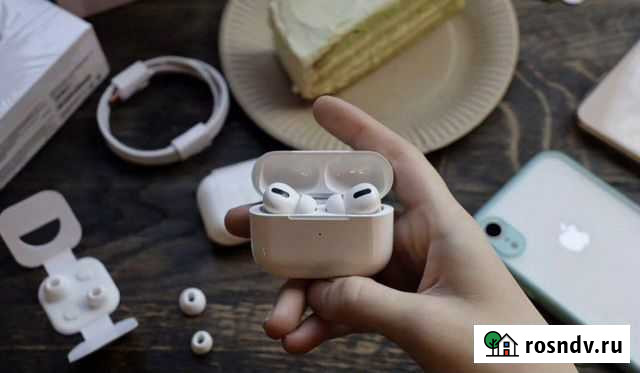 Airpods pro с шумоподавлением (гарантия + подарок) Владимир - изображение 1