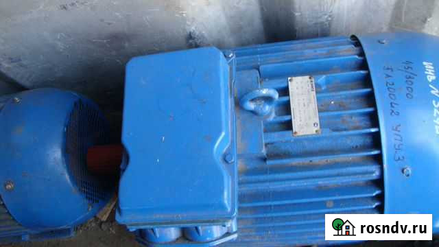 Электродвигатель промышленный 380в Б/у, с хранен Пермь - изображение 1