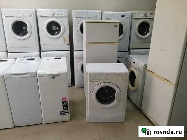 Стиральная машина б/у Indesit Гарантия 1 год №212 Краснодар - изображение 1