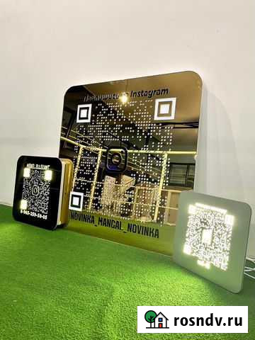 Вывеска для бизнеса с qr кодом 097097 Владивосток - изображение 1