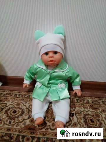 Пупс мягконабивной аналог baby born Красноярск - изображение 1