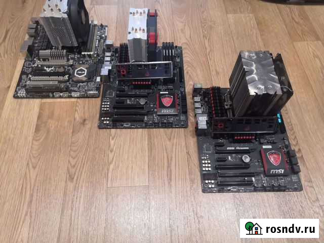 Материнская плата с процессором и памятью Курчатов - изображение 1