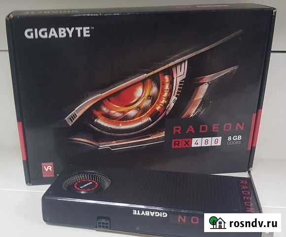 Видеокарта Gigabyte Radeon RX 480 8Gb DDR5 Магнитогорск - изображение 1