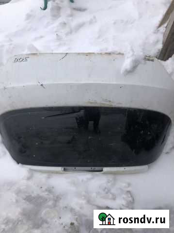 Стекло заднее Пежо308 Рославль - изображение 1