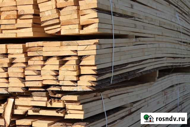 Доска обрезная 25х150х6000 2-сорт зеленка Звенигород - изображение 1