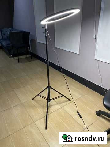 Кольцевая лампа 36 см со штативом Кемерово - изображение 1