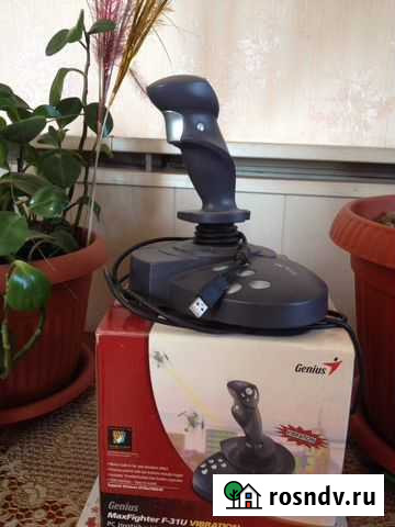 Джойстик Genius MaxFigher F-31U Челябинск - изображение 1