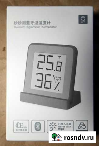 Xiaomi Mijia E-ink, термогидрометр, новый Йошкар-Ола - изображение 1