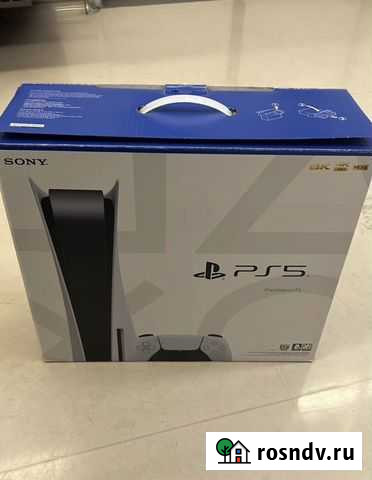 Sony playstation 5 с дисководом б/у Хабаровск - изображение 1