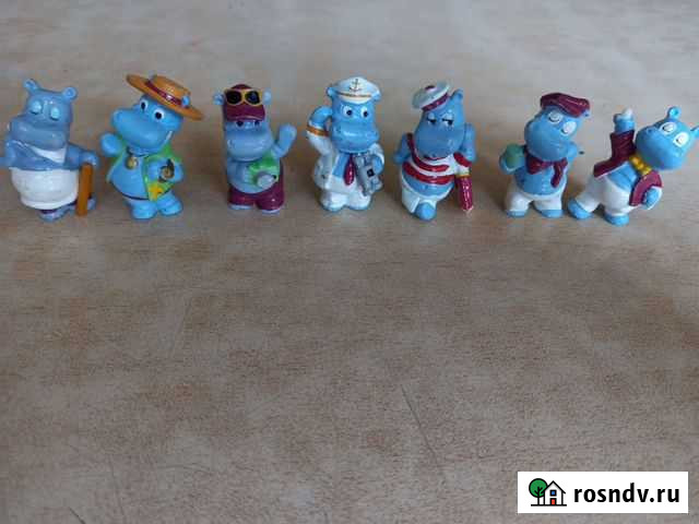 Бегемотики из киндера 90-х Рязань - изображение 1