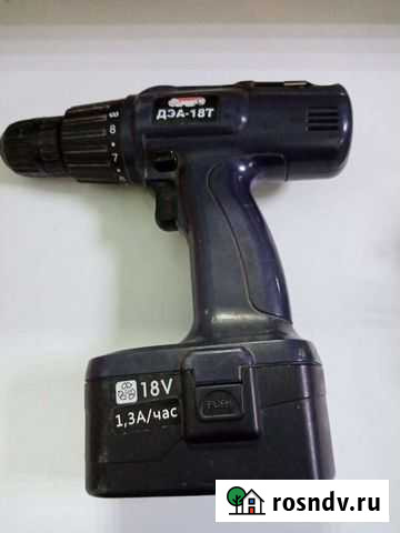 Дрель- шуруповерт Диолд дэа18Т Черемхово - изображение 1