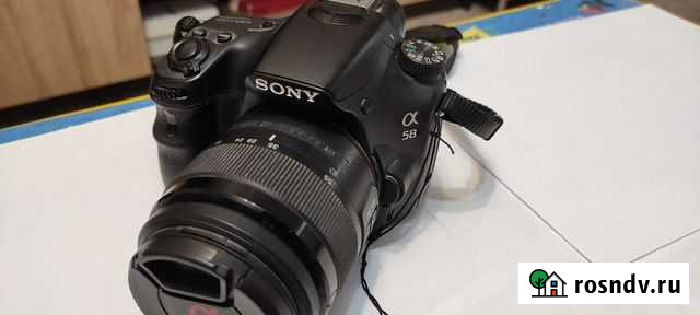 Зеркальный фотоаппарат Sony A 58 Старый Оскол - изображение 1