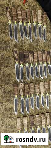 Якутский нож х12мф самодельный 61HRC Аксай - изображение 1