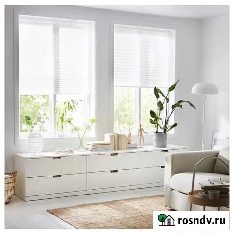 Жалюзи шторы для окон/балкона IKEA (Новые) Хабаровск - изображение 1