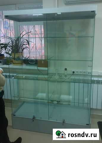 Витрина стеклянная широкая В 1300 Челябинск - изображение 1
