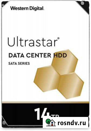 Жесткий диск 14Tb WD Ultrastar DC HC530 1 Брянск - изображение 1