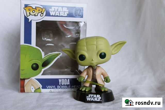 Funko Pop Star Wars: Yoda with Lightsaber #02 Обнинск - изображение 1