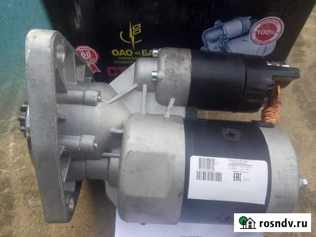 Стартер редукторный мтз-80, мтз-82, батэ ммз Бийск - изображение 1