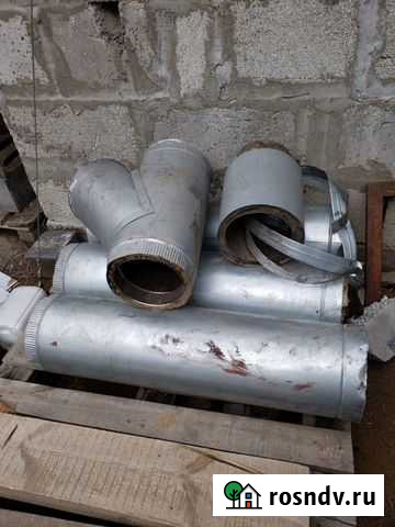 Сэндвич дымоход тройник 200мм Улан-Удэ - изображение 1