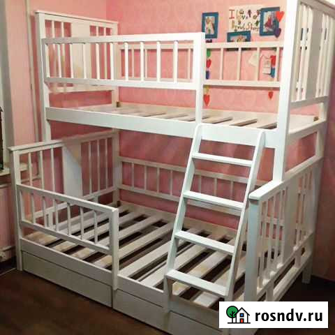 Детские кровати мебель из дерева под заказ Севастополь - изображение 1